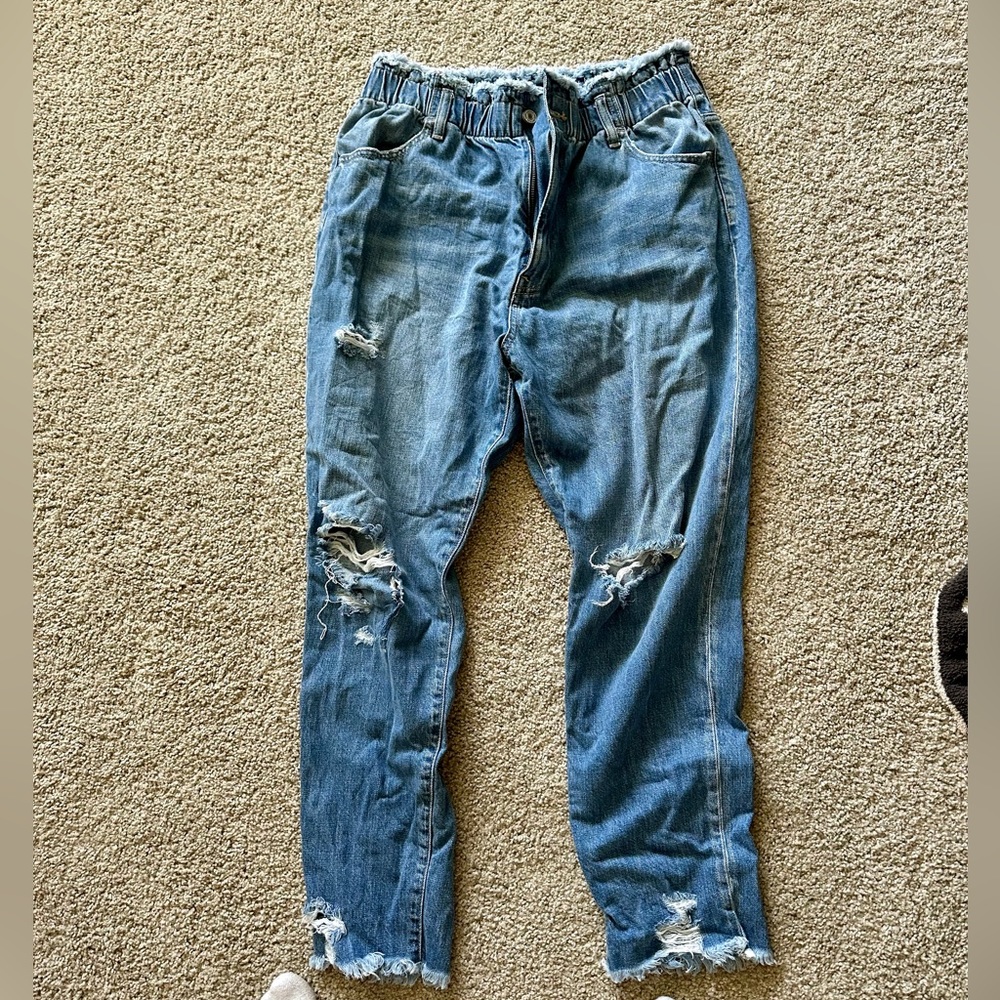 Barely worn! KanCan- elastic waist! Extra comfort!